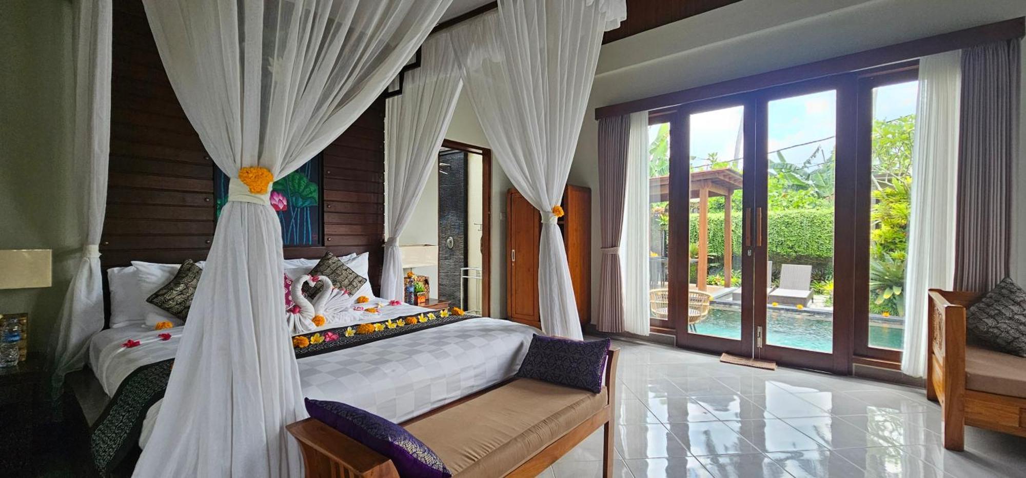 The Honeymoon Villa In Ubud-Bali Exterior foto